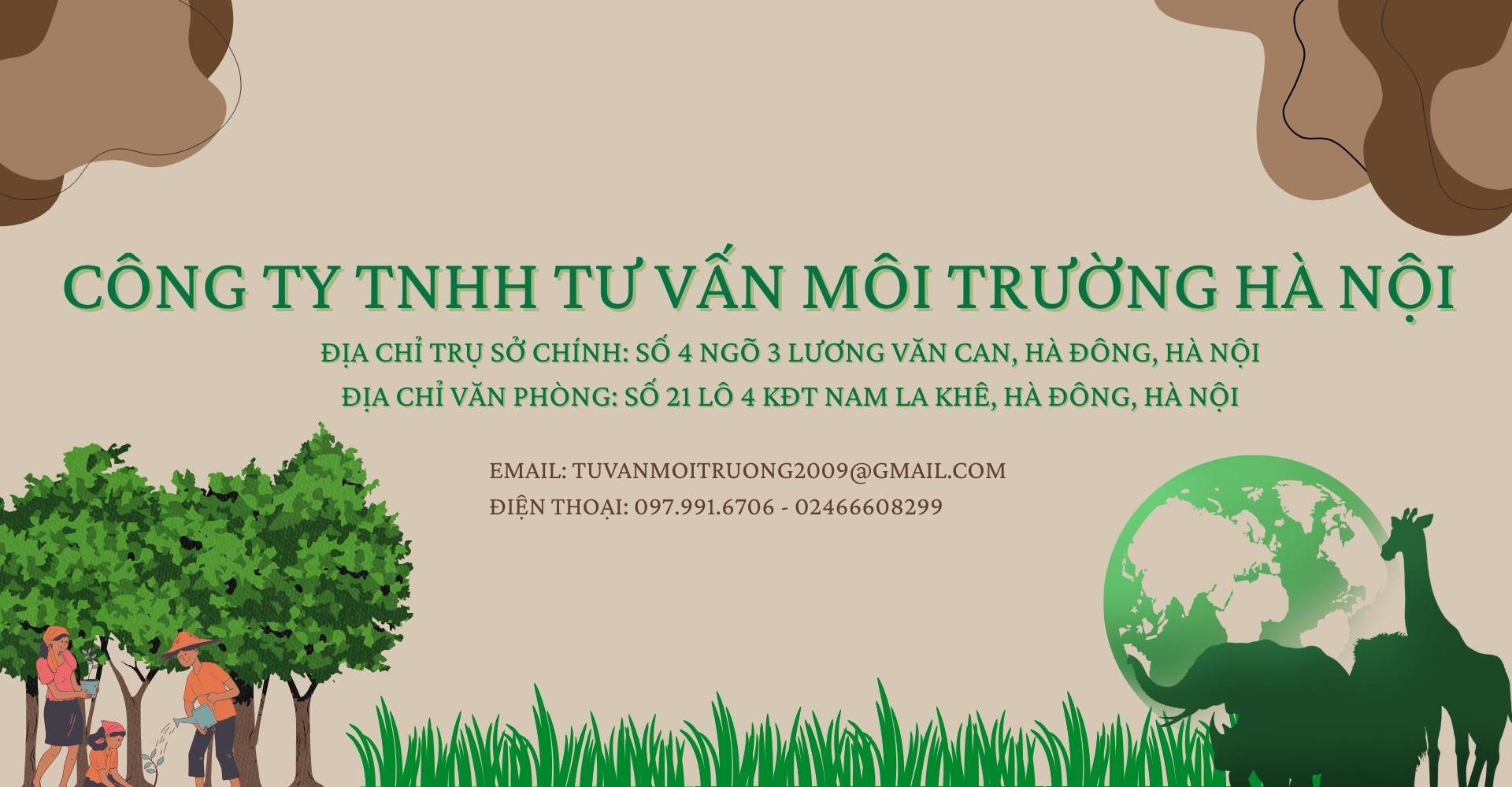 Công ty TNHH Tư vấn môi trường Hà Nội