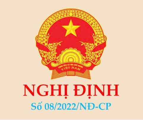 Nghị định 08/2022/NĐ-CP